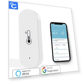 WiFi Temperature and Humidity Monitor — Home Climate Control, CozyLife
