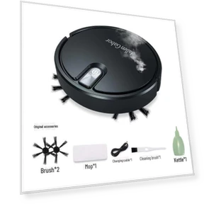 4-in-1 Robot Cleaner — Bases, Smarter than future