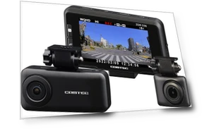 Car Dash Cam with Front and Rear Recording — Rearview Cameras for Cars, SAMURAI STYLE