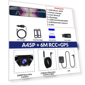 Car DVR with Dual Lens and 4K Video Recording — Dashboard Cameras, E-ACE