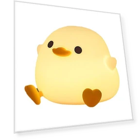 Cute Rabbit Pig Silicone Night Light — Lamps & Shades, Exquisite goods home furnishing