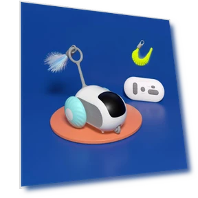 Electric Cat Toy with Remote Control — Smart Cleaning Robots, Ventora