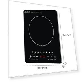 Induction Cooktop with Smart Electric Oven — Warming Drawers, Ideal World