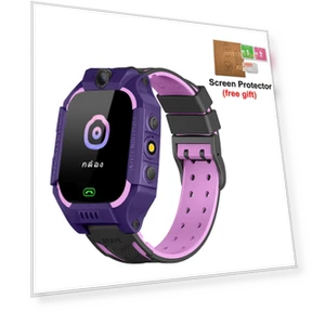 Kids Smart Watch with GPS Tracker, SOS Call, Voice Chat, and Camera — Smartwatches, Green Tiger