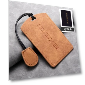 Leather Car Key Cover with NFC Card — Keyless Entry, World Auto Parts