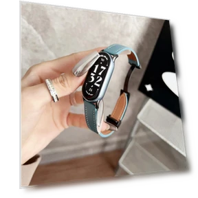 Leather Watch Strap — Wearable Accessories, Xiaomi