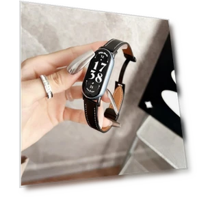 Leather Watch Strap — Wearable Accessories, Xiaomi