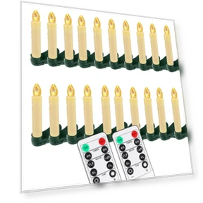 LED Candle Cones Set with Remote Control — Lighting Solutions, Binchi Lighting Appliances