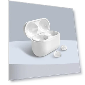 Mini Invisible Semi-In Ear Gaming Earbuds — Capacitors, Junmaocun