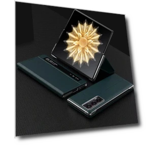 Protective Leather Case with Stand — Foam, RENGEZ