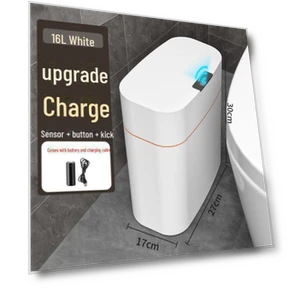 Smart Deodorizing Touchless Trash Can — Kitchen Cans, StrideBox