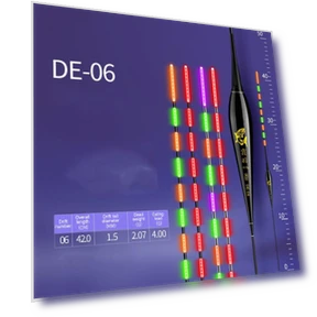 Smart LED Fishing Float with Two Lamps — Artificial Bait, Bunches Of Flowers