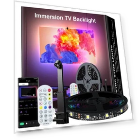 Smart LED Strip for TV Screen Mirroring with RGB Backlight — LED Strips, HomeHarmony