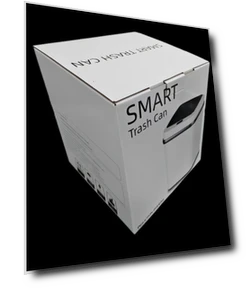 Smart Touchless Trash Can with Lid — Kitchen Cans, FluxZone