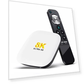 Smart TV Box with Voice Remote — Streaming Devices, H96