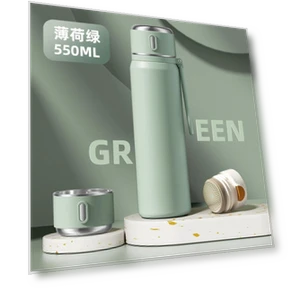 Smart Vacuum Thermos Cup — Flasks, TOP-MALL-001