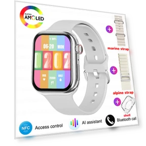 Smart Watch for Men with Heart Rate Monitor and Always-On Display — Smartwatches, Zodvboz