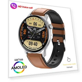 Smart Watch with AMOLED Display and Always-On Feature — Smartwatches, SACOSDING