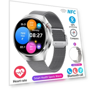 Smartwatch with AMOLED Display and Health Monitoring — Smartwatches, Zodvboz