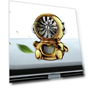 Solar Powered Rotating Car Air Freshener — Car Air Fresheners, JOHO - CarGear