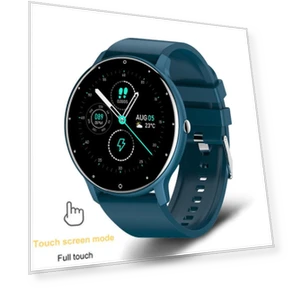 Sports Fitness Smartwatch with Touchscreen — Foam, Wula Mall