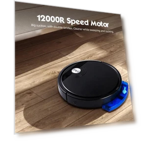 Super Quiet Smart Robot Vacuum — Smart Cleaning Robots, Trendy Accessorie