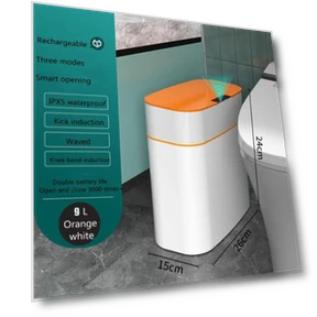 Touchless Smart Trash Can — Kitchen Cans, Luxoti