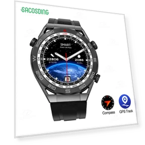 Ultra Mate NFC GPS Tracker Smartwatch — Wearable Accessories, Tiktop2