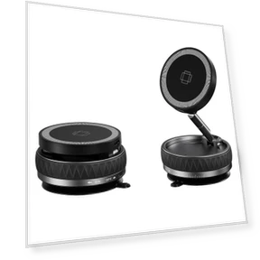 Vacuum Suction Magnetic Wireless Charging Car Phone Holder — Cooling Pads & Fans, Cars Auto Home