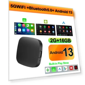 Wireless Android Auto Smart TV Box — In-Dash, Auto Accessories Home