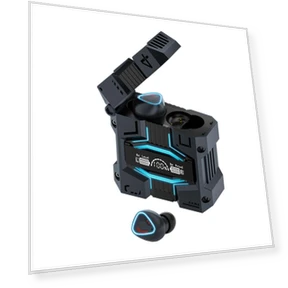 Wireless Bluetooth Earbuds with Touch Display and Noise Cancellation — In-Ear Headphones, Yoxier