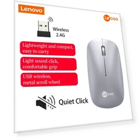 Wireless Silent Mouse — Computer Mice, Lenovo