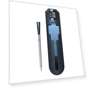 Wireless Smart Kitchen Thermometer — Instant-Read, Rainbow Rain