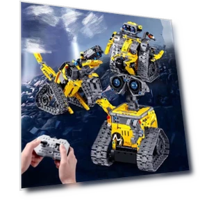 Electric Robot Programming Kit with Remote Control — Construction Kits, SecondElement