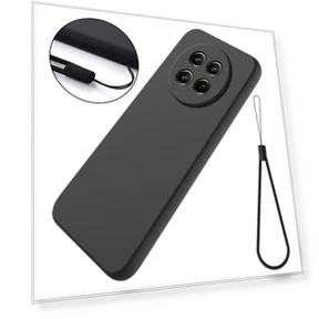 Liquid Silicone Drop-Proof Phone Cover with Wrist Strap — Screen Protectors, Smartwatch 2025