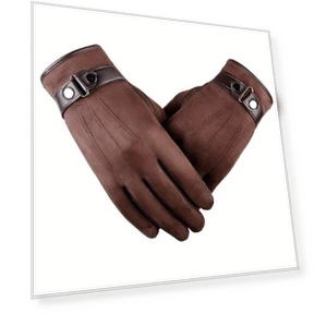 Men's Leather Touchscreen Gloves — Gloves, mood jungle