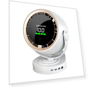 Mini Portable Smart Control Rechargeable Fan — Portable Cooling Solutions, Elenxs Kitchen