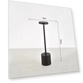 Portable LED Desk Lamp with Touch Sensor — Study & Desk Lighting, Versatile Home Furnishing