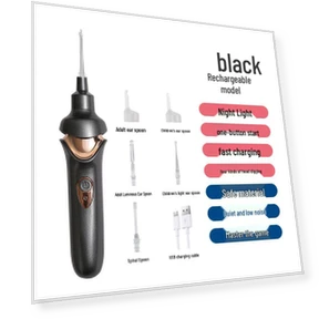 Smart Illuminated Ear Wax Removal Endoscope — Wax Removal, the BAY