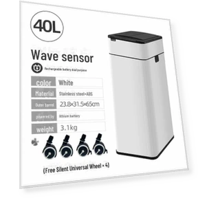 Smart Induction Trash Box — Kitchen Cans, Dental Clinic
