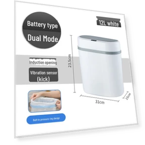 Smart Induction Trash Can — Waste Baskets, Fanciful Spot