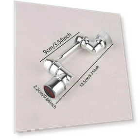 Universal Extendable Rotating Robotic Arm Faucet Extension — Aerators, JOHO - CarGear