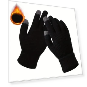 Winter Warm Knitted Touchscreen Gloves — Gloves & Mittens, Freedom Outdoors