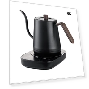 Electric Kettle with Curved Neck — Kettles & Tea Machines, Indoor Furniture