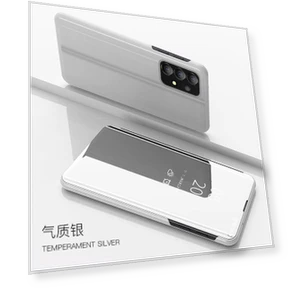 Smart Mirror Flip Phone Case — Screen Protectors, case-A1