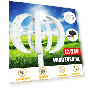 1600W 12V/24V Wind Turbine Generator — Renewable Energy Solutions, The Romantics