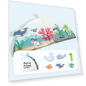 3D Touch Interactive Fabric Book — Infant & Early Childhood Playthings, Picture Hung