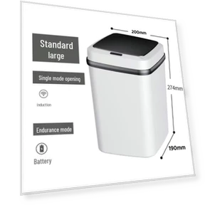 Automated Smart Trash Bin — Waste Baskets, Super Select
