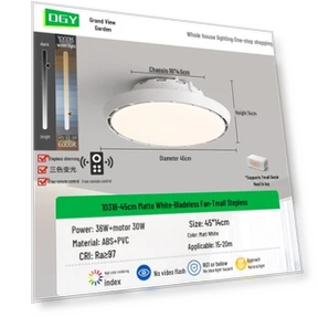 Bladeless Smart Ceiling Fan with Light — Ceiling Fan Lighting Solutions, ElectroCN