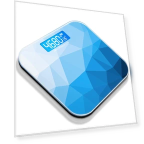 Colorful LCD Display Bathroom Scale — Weight Management Tools, Essager Electronic